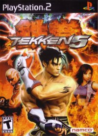 Tekken 5 (Not For Resale Demo Disc) Playstation 2 US box art